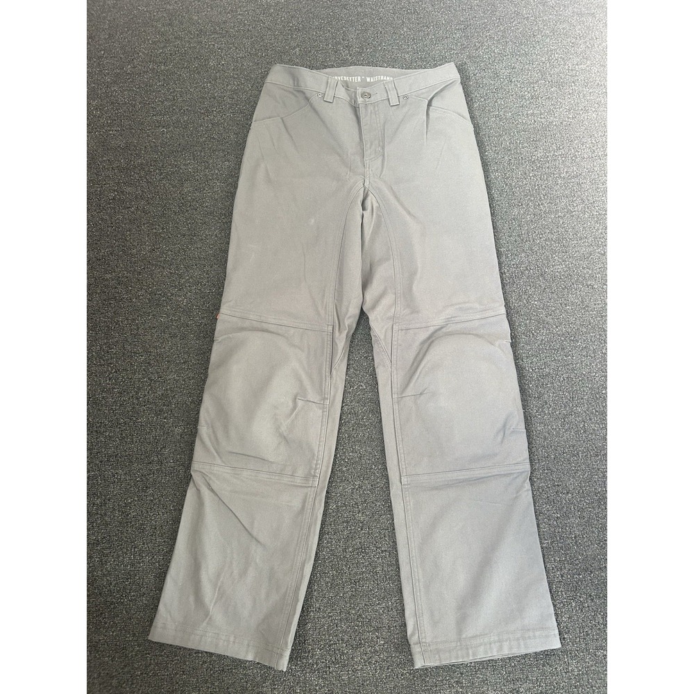 Duluth Trading Co Fire Hose Flex Shift Harmo-Knee Work Pants Gray Womens Size 6 - Picture 2 of 13